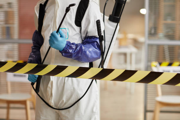 Professional Biohazard Cleanup technician working in Plainville, GA